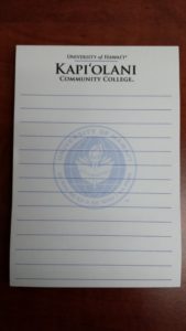KCC notepad