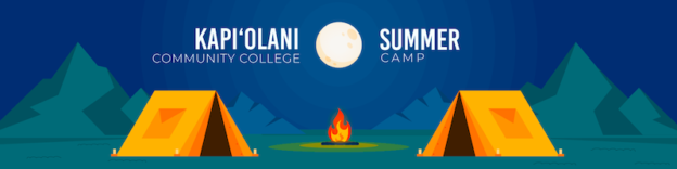 summer camp banner.