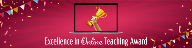 Excellence in Online teaching Award