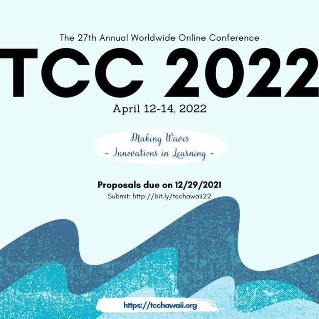 TCC 2022 Proposals are due on 12/29/2021.