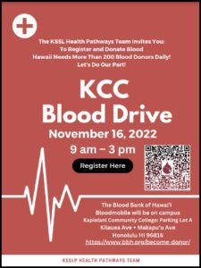 KCC Blood Drive